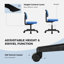 Chaise de bureau en filet Ovidia-1314714988