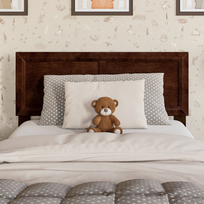 Avaleen Wood Headboard, Walnut, Twin