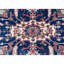 Wool Oriental Area Rug in Rust/Beige/Blue-106952244