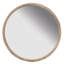 28 po, miroir rond en bois, miroir mural pour la salle de bain, miroir