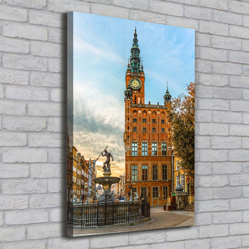 Gdansk Poland - Wrapped Canvas Print