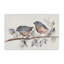 Paire d'oiseaux mouchetés sur toile tendue, design par Cady-397785810