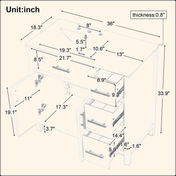 Dimensions du produit