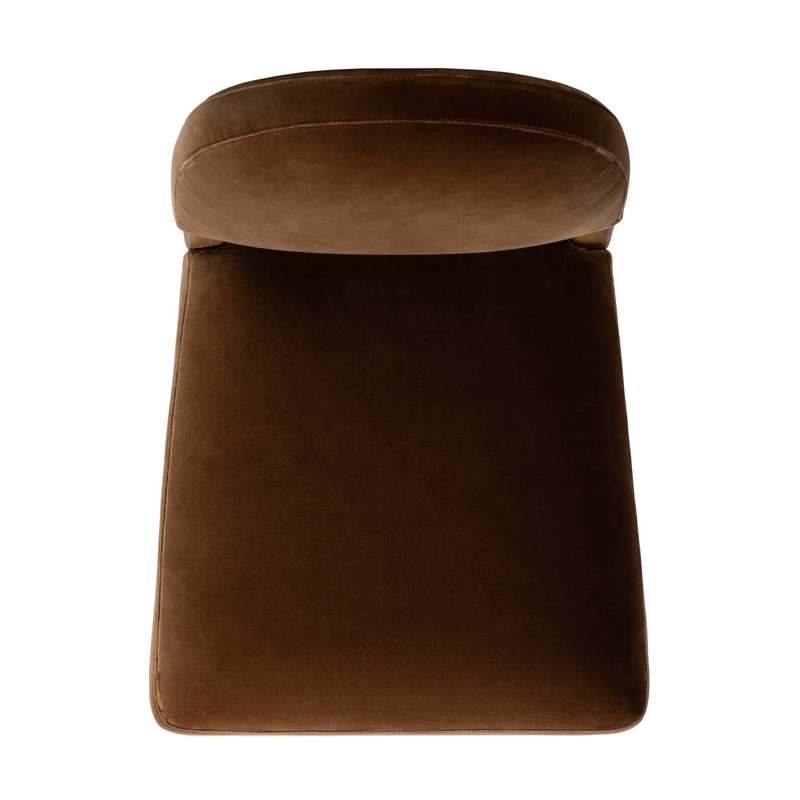 ABILENE Upholstered Dining Chair, Surrey Ochre, Toasted Oak