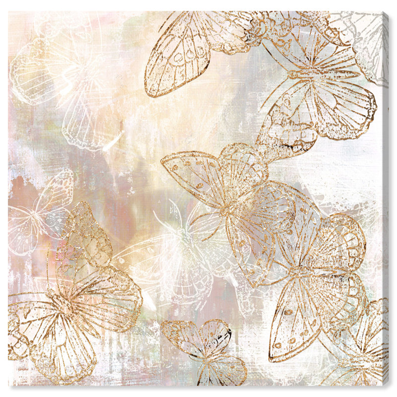 Animaux, insectes de jardin, impression sur toile, H 30 po x l 30 po, Toile tendue