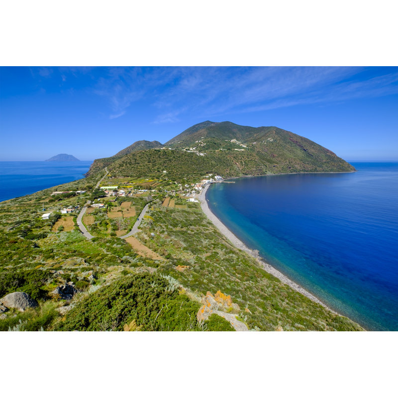 Capo Graziano - Wrapped Canvas Print