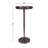 Scalloped Aluminum Iron End Table
