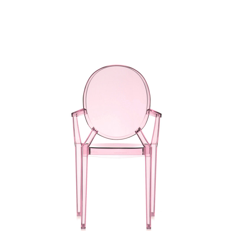 Ghost Outdoor Dining Armchair, Rose