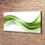 Green Wave - Wrapped Canvas Print
