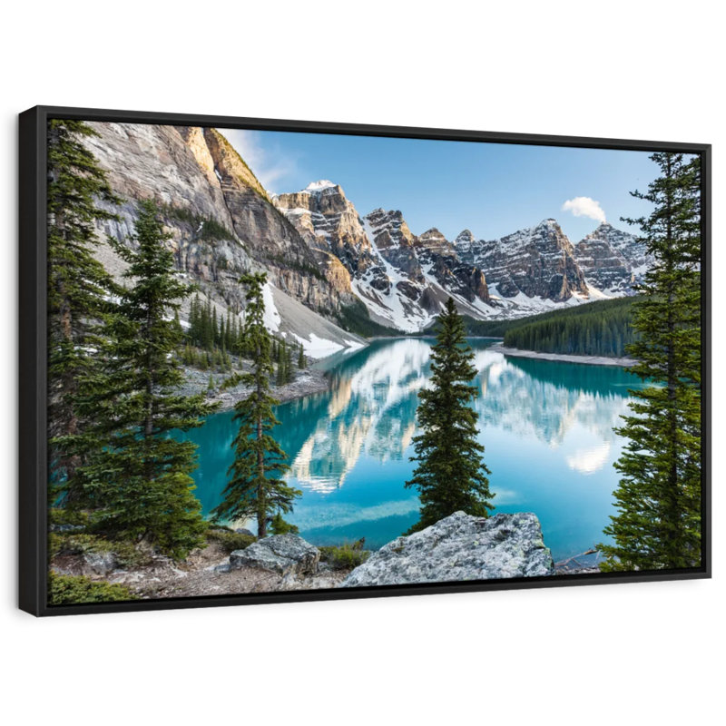 Moraine Lake Reflections, reproduction sur toile, H 17 po x l 25 po