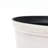 Avalynn Ivory Bell Round Recycled Plastic Pot Planter