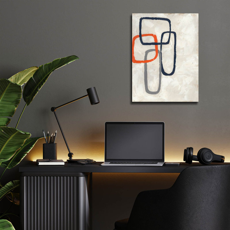  Art mural en verre «capacité 2» par Chariklia Zarris, 12 po x 16 po