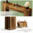 Rustic Coffee Table,Sturdy Console Table,Wooden Hallway Table