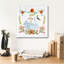 Toile épique Graffiti «Swan Love 1» par Farida Zaman, 18 po x 18 po-1475991150