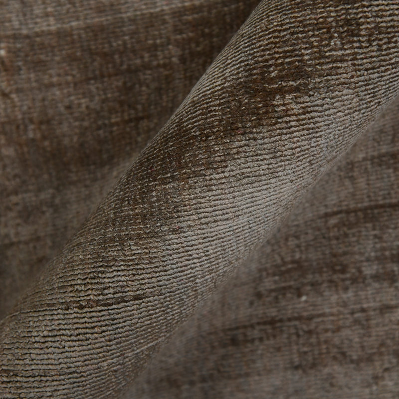 Affinity Londyn Contemporary Abstract Solid Hand-Woven 100% Art Silk Area Rug, Rectangle 10' x 14'