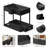 StorageBud 2 Tier Non-Slip Grip Under Sink Organizer with Utility Hooks, Side Caddy & Sliding Drawer-79700252