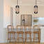 Lustre empire 4 lumières Anaum