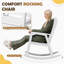 Chaise berçante d'extérieur en plastique-129459556