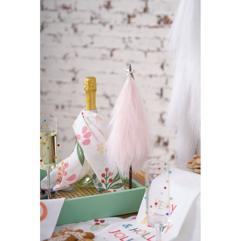 Serviette de Noël Holly Jolly Botanical