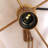 Moeletsi 1 - Light Gold Drum Pendant