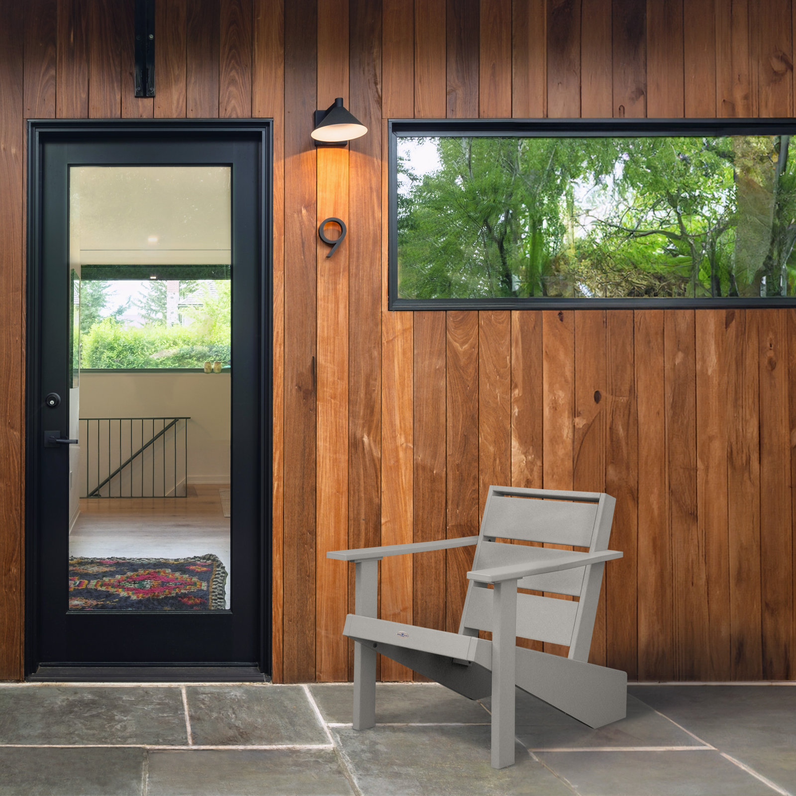 Adirondack Chair, Cove Gray