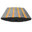 Rampe de bordure de voiture en caoutchouc, capacité de charge de 33069 lb, rampe de pont de bordure de 2,6 pouces avec bandes réfléchissantes jaunes, convient pour quai de chargement, entrepôt, garage, trottoir
