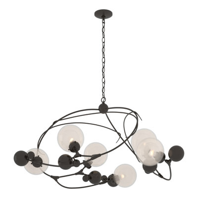 Lustre géométrique unique à 6 lumières Sprig