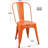 Lilian 18.1'' H Metal Stacking Side Chair-480590606