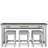 71.5 " W Console Table