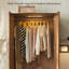 Simple and Retro Wicker Wardrobe