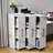 30" Wide Office Storage Cabinet Pull Out Bookcase File Cabinet Credenza
