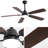 Lieschen 52'' Ceiling Fan with LED Lights-885601451-885601450