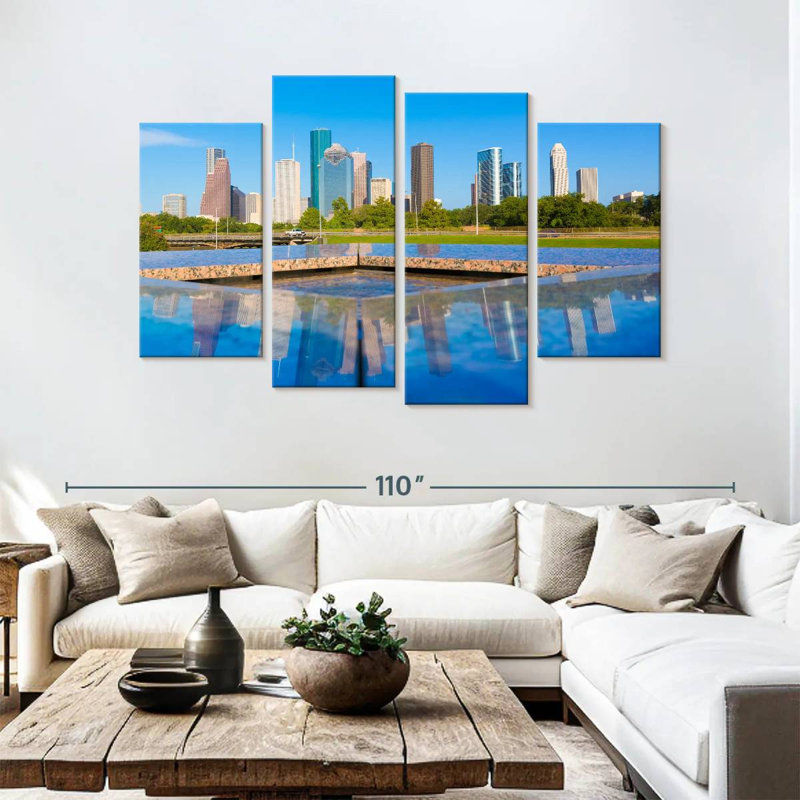 Reflet de l'horizon de Sirci Houston, H 54 po x l 84 po