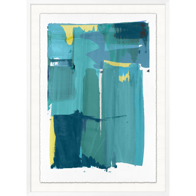 Aqua Sunset 2 Print by Christopher Kennedy
