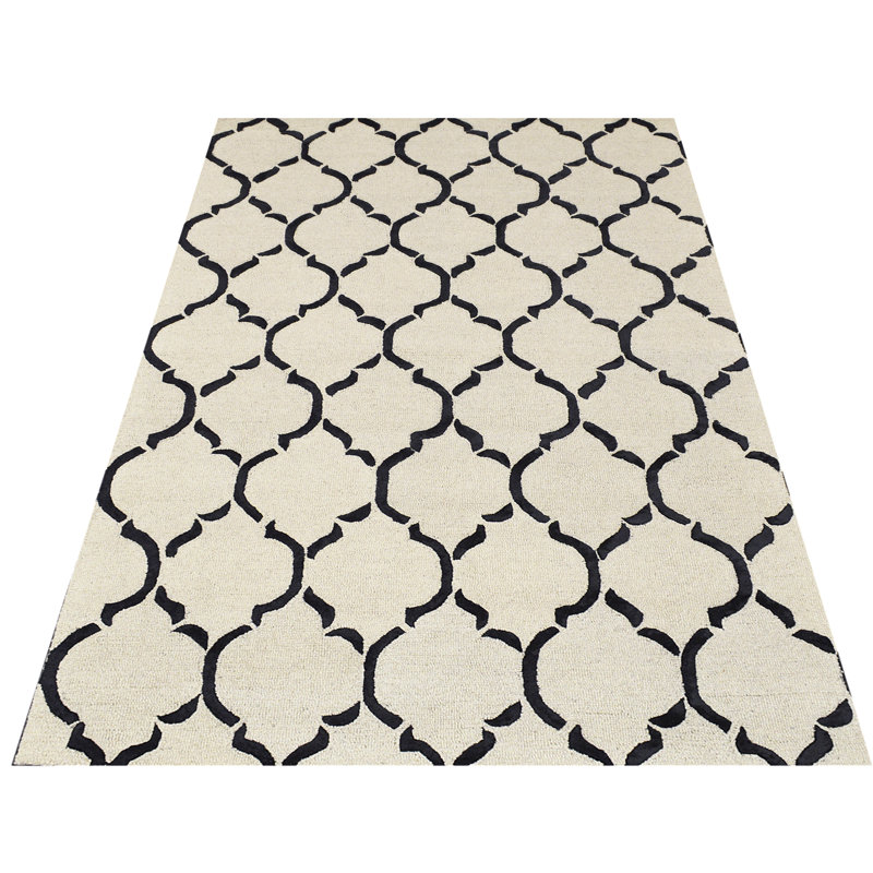 Chain Geometric Hand Woven 122cm X 183cm Area Rug