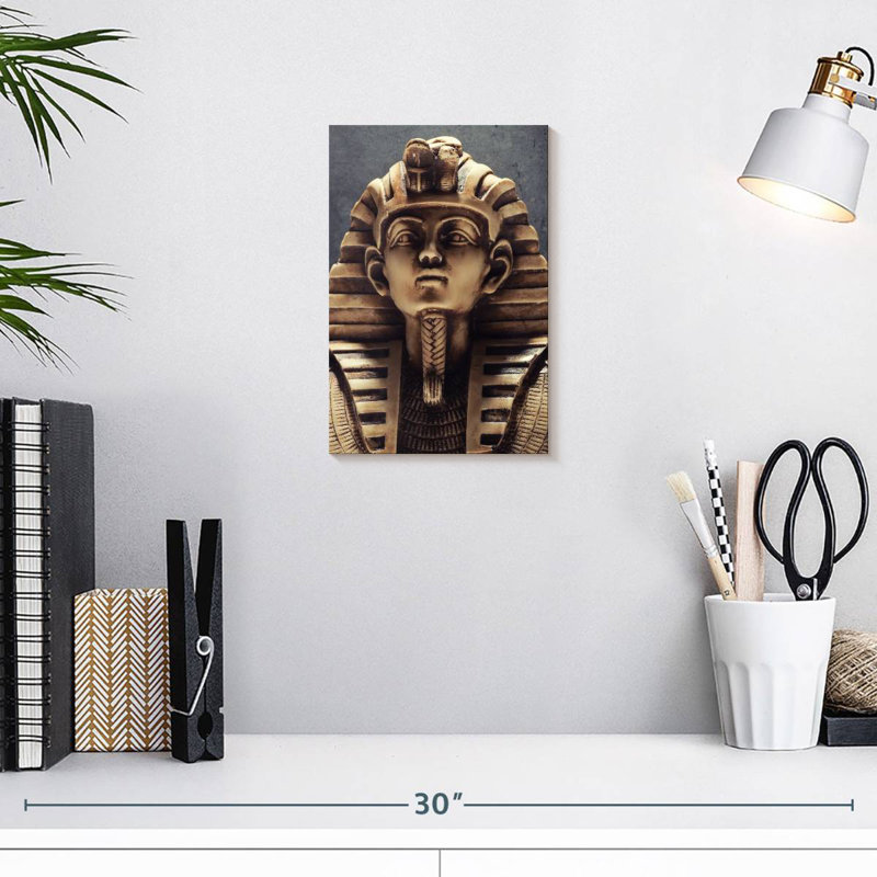 Leisha Pharaon égyptien Toutankhamon, H 12 po x l 8 po