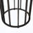 Chee 15.25" W Solid Acacia Wood and Iron Side Table