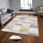 Premium 3D Digital Printed Carpet, 4.0 x 5.9 ft, 100% Polyester, Pile Height: 0.3 in, 650 g/m² | Antibacterial, Non-Slip Underside | Machine Washable, Ideal for Living Room, Bedroom, and Kids' Spaces-329774780