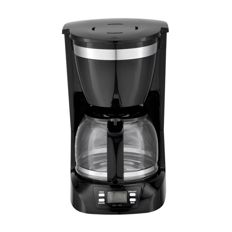 Cafetière numérique 10 tasses Brentwood Appliances, Noir
