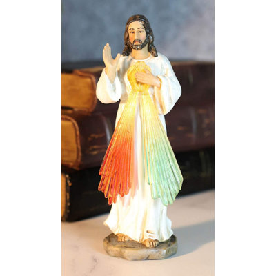 Gurdeep Mercy of Jesus with Glory from the Heart Figurine