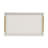 Baidy Hand-Finished Faux Shagreen Rectangular Serving Tray-1194185418