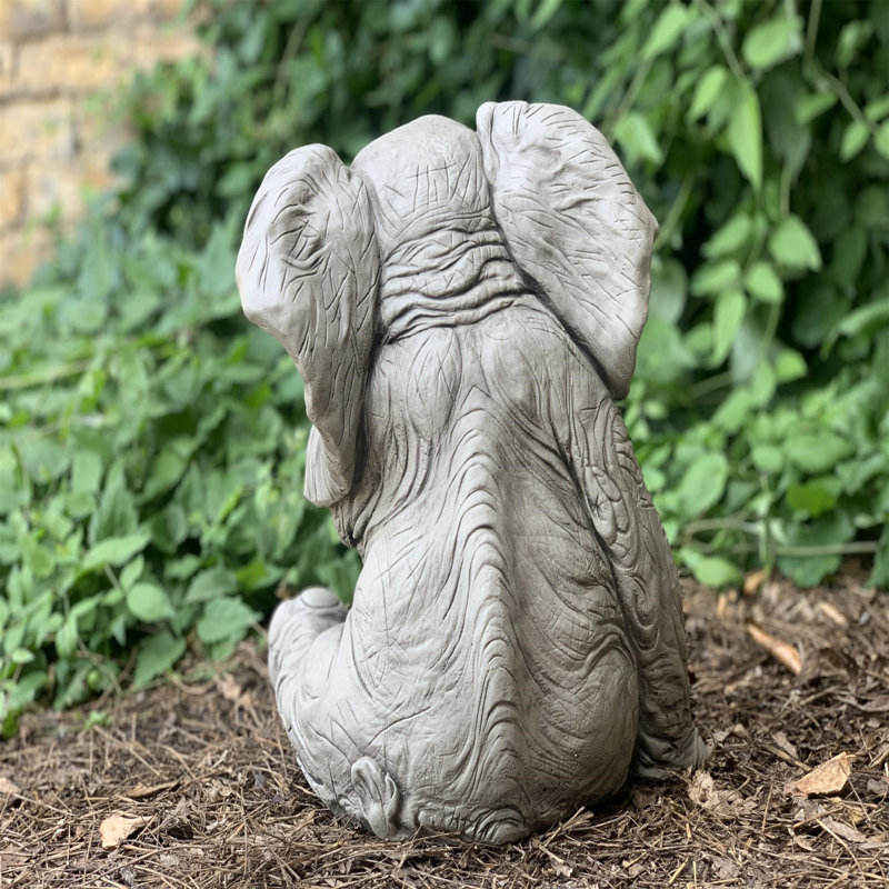 Elephant Concrete / Cement Garden Statue