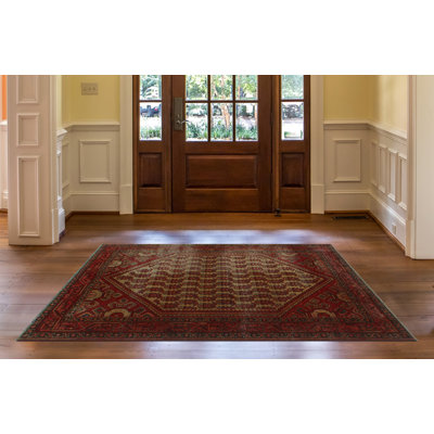 Jamily One-of-a-Kind 4'3" X 6'9" 1980s Wool Area Rug in