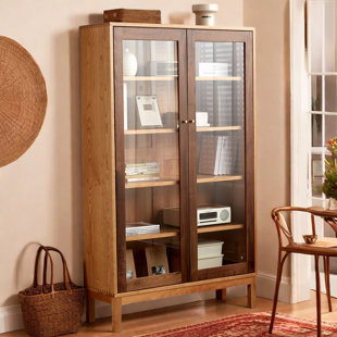 Modern Simple Solid Wood Bookcase