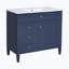 Bathroom Vanity with Sink,Storage Cabinet with 2 Drawers-1440540263-1440540258