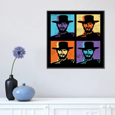 " Clint Eastwood Multi Stamp " by Radio Days