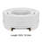 50ft Mini Split Line Set, 1/4” & 1/2” OD AC Copper Tubing Pipe, 3/8 White PE Thickened Insulated Coil with Flared Nuts, Rich Fittings, for Mini Split Air Conditioner HVAC or Heat Pump System-123100311