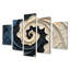 Oliyah - Abstract Collages Wall Art - Modern Wall Art Decor Set
