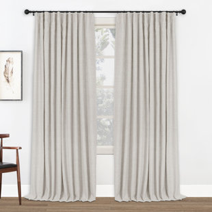 Hole-free Hanging Ring and Velcro Curtains for Bedroom Living