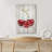 Fruits " Retro Vintage Wood Panel Cherry "-94537556